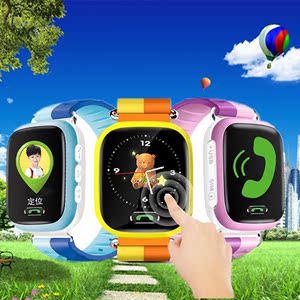 儿童电信版能打电话智能手表手机触摸屏GPS