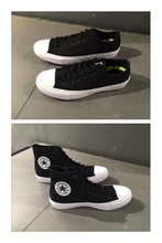 黑白经典 Converse 配色男女情侣帆布板鞋 匡威基本款 台湾代购