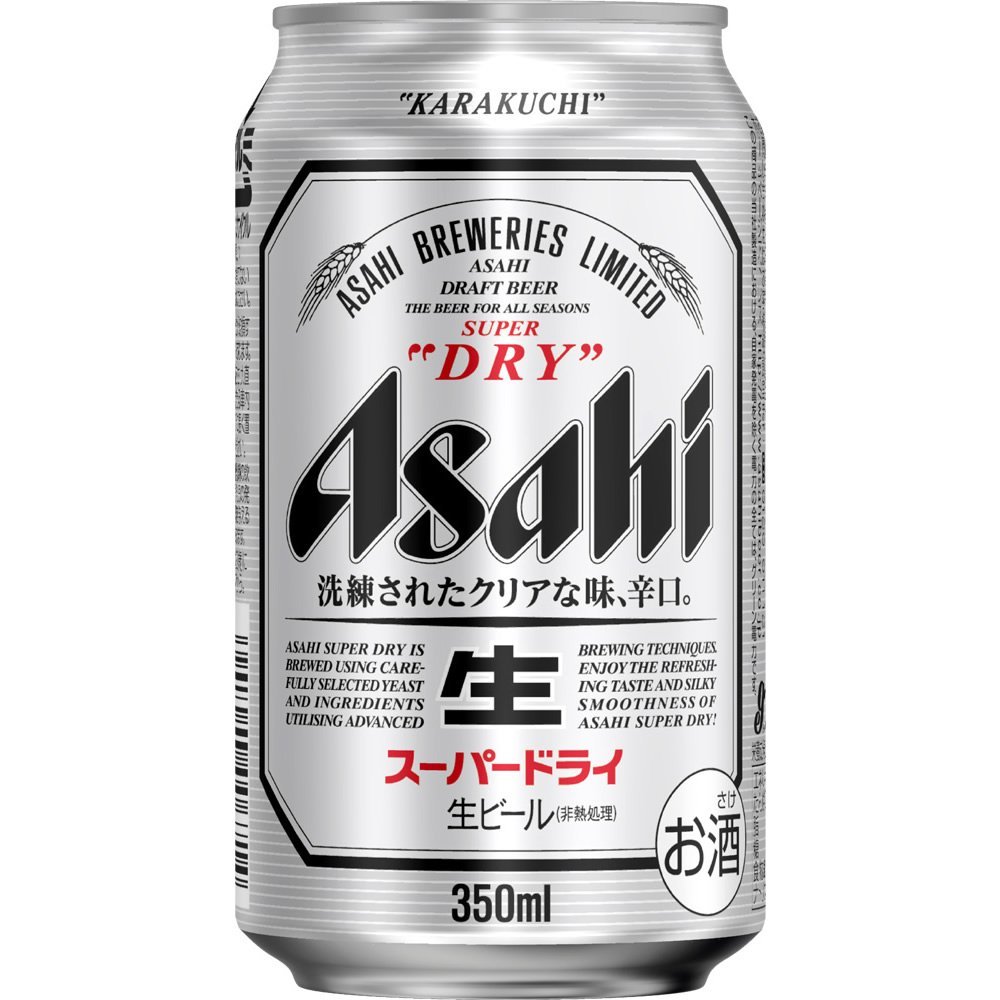 asahi/朝日啤酒 超爽系列罐装330ml*6灌装 日式 啤酒