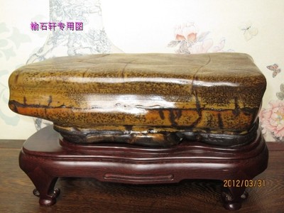 便宜 优惠 柳州奇石 天然奇石 【 竹节彩陶石 】编号 cts021