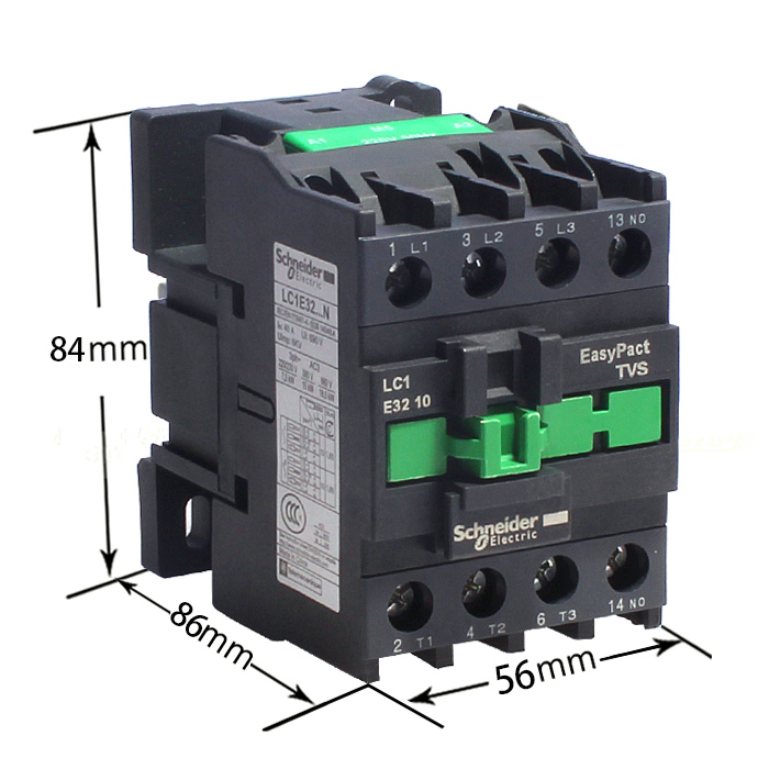 施耐德接触器 lc1e3210 交流接触器cjx2-3210 ac220v