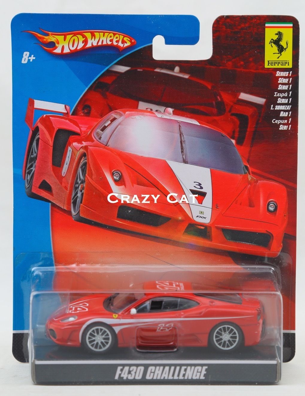 hot wheels 风火轮 2005 绝版 法拉利 ferrari f430 challenge