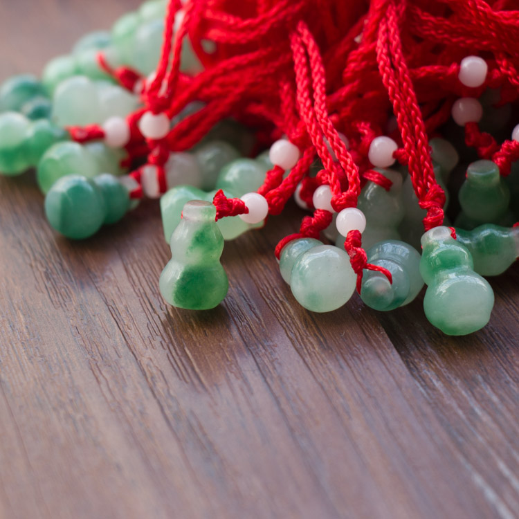 正品[玉葫芦吊坠]玉葫芦吊坠寓意评测 翡翠玉葫