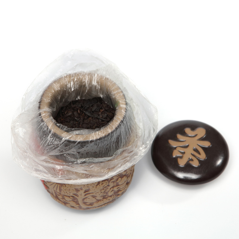 崇华茗茶 年份老茶 福建乌龙茶 陈年铁观音 安溪原产 50G陶瓷罐装