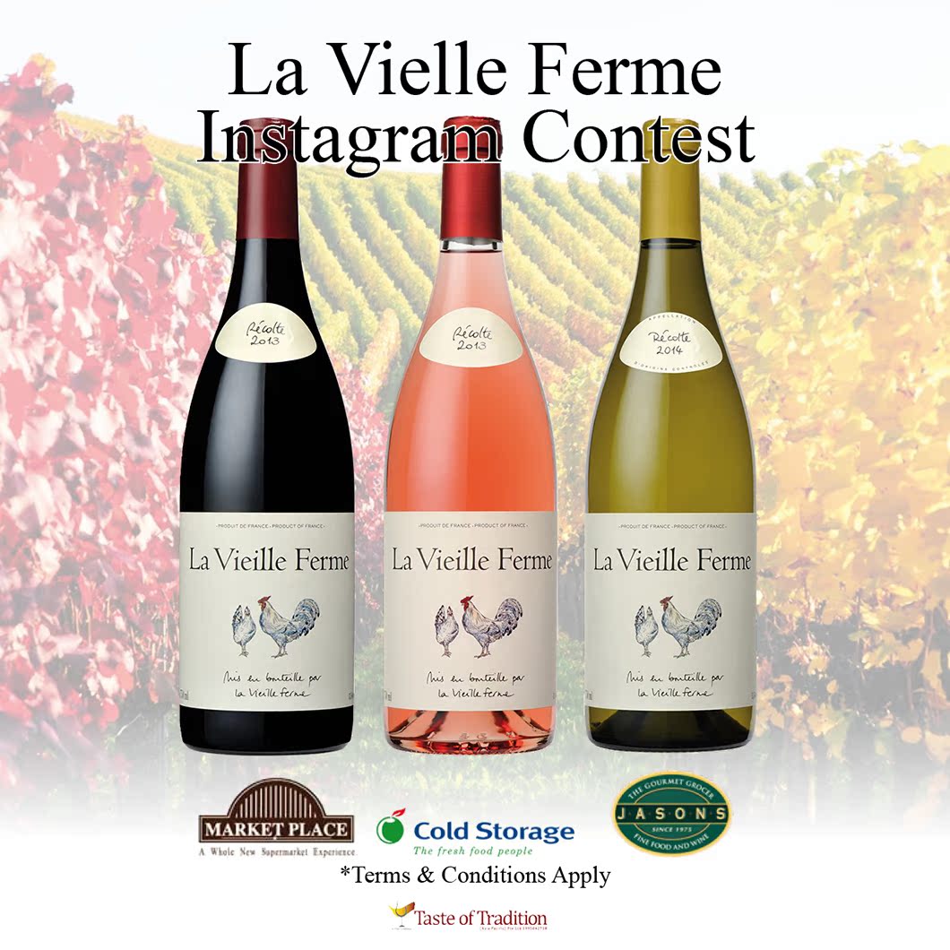 农庄世家桃红 冯度山aoc la vieille ferme rose cote du routoux