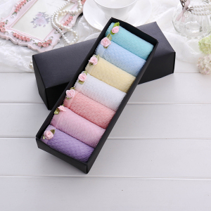 7条盒装100%纯棉内裤女