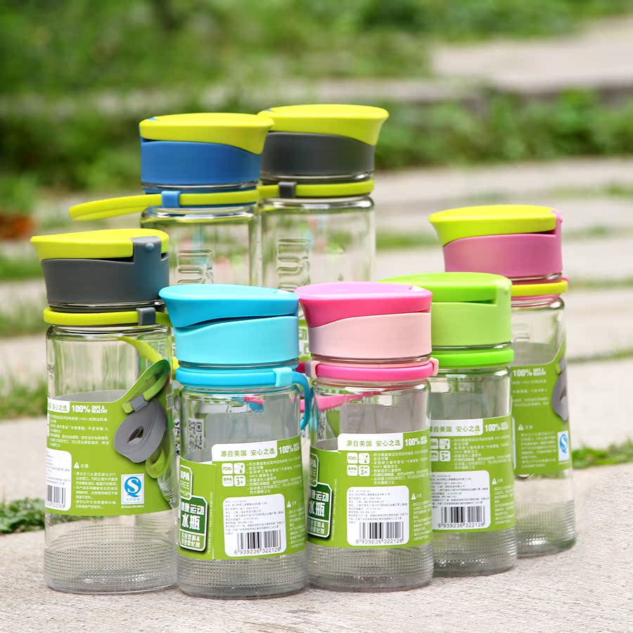 [2015爆款]美国migo水杯 运动健康塑料随手防