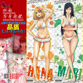 监狱学园绿川花周边150/160/180cm二次元美少女等身双面动漫抱枕