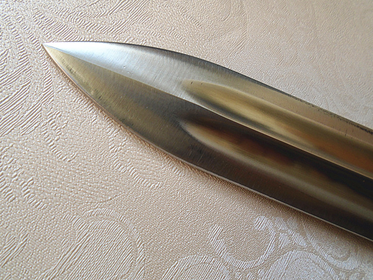 汉龙霸王枪大枪头红缨枪不锈钢双枪六合枪龙头