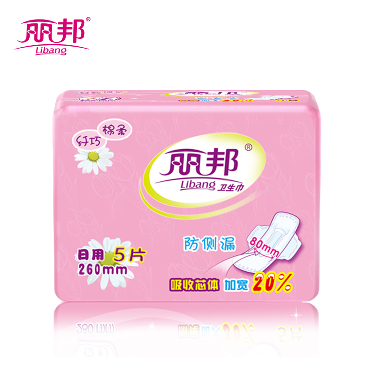 丽邦 姨妈巾套装 卫生巾日夜组合 迷你巾 棉柔亲