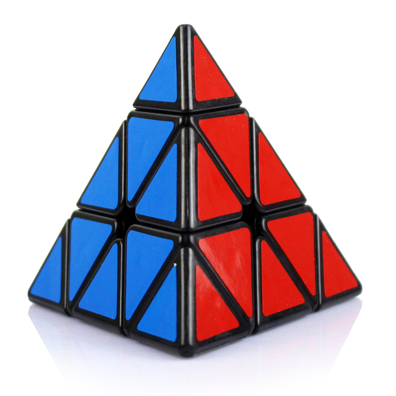 奇艺魔方格 金字塔魔方 三角魔方 异形魔方 实色
