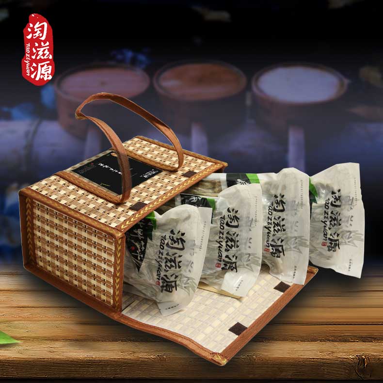 过年竹编礼盒笋干大礼包年礼安吉土特产笋干组合毛笋干扁尖小野笋