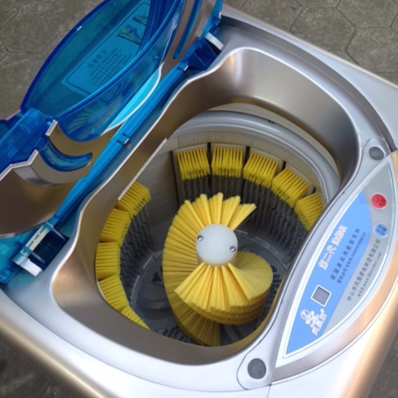 全自动擦鞋机 手持洗鞋机器家用 擦鞋器 插电池便携刷
