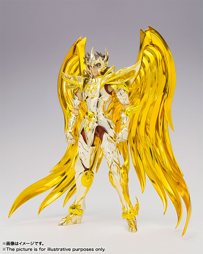 圣衣神话ex 黄金魂神圣衣 神射手 人马座 艾俄洛斯 陆版 日版