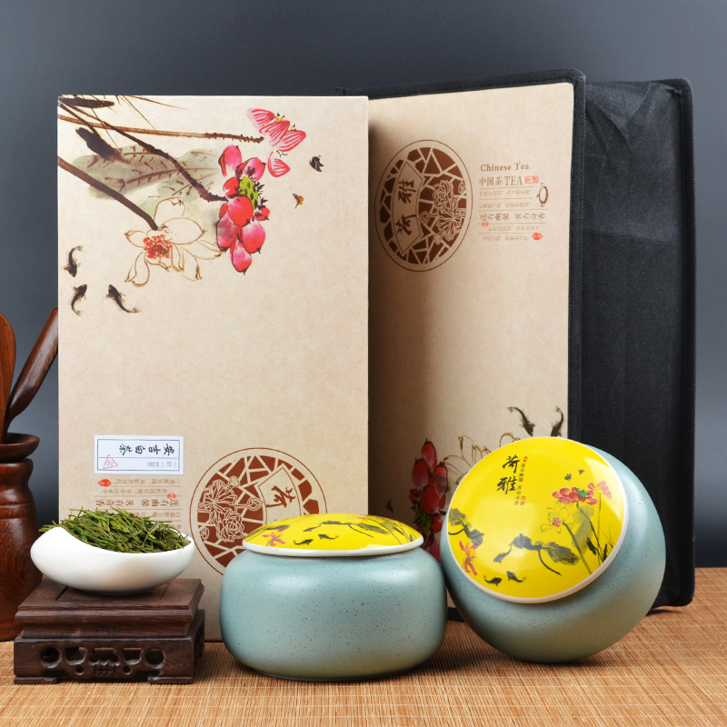 2016新茶安吉白茶特级礼盒装陶瓷 正宗明前高山绿茶 春季茶叶送礼