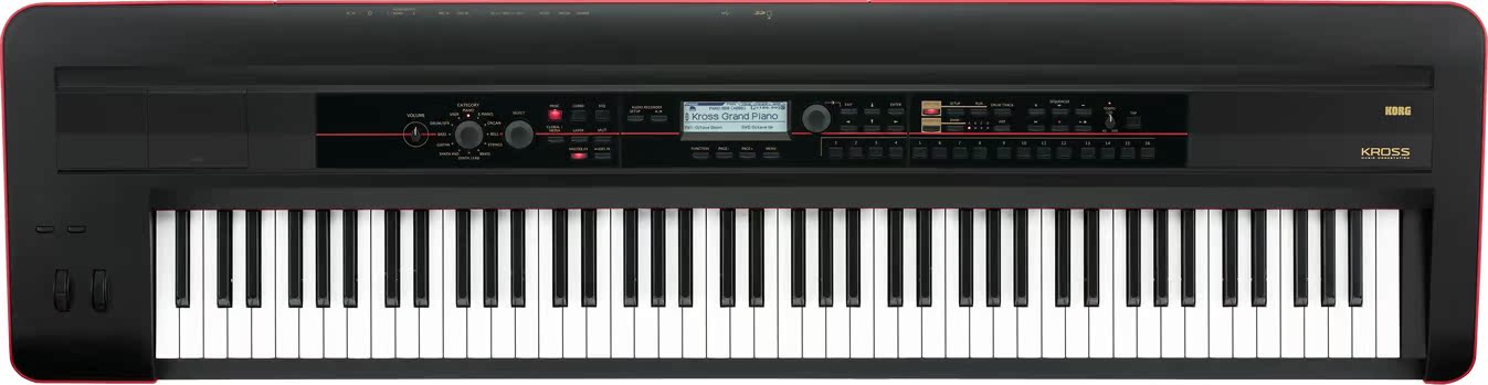 korg kross 88键配重键盘 korg电子琴电子音乐合成器 电钢琴