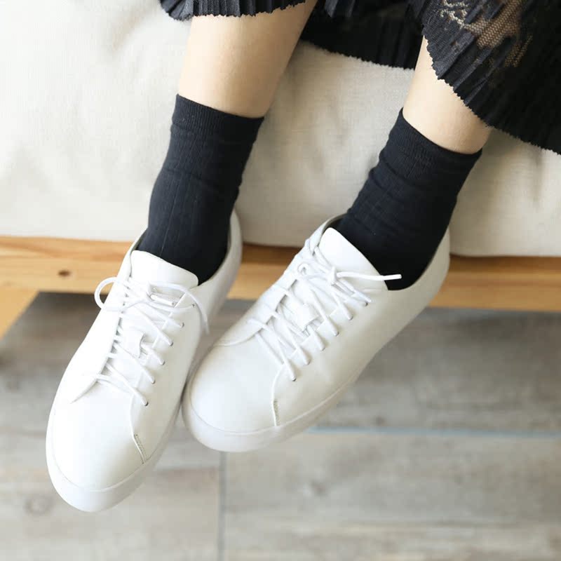四季韩国袜子女棉袜女士短袜纯色配小白鞋女袜糖果色森系螺纹潮袜