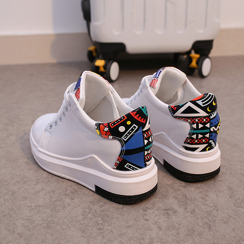 小白鞋女2017春季新款内增高运动鞋百搭休闲鞋韩版潮厚底学生女鞋