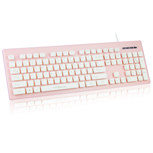 超薄巧克力有线键盘