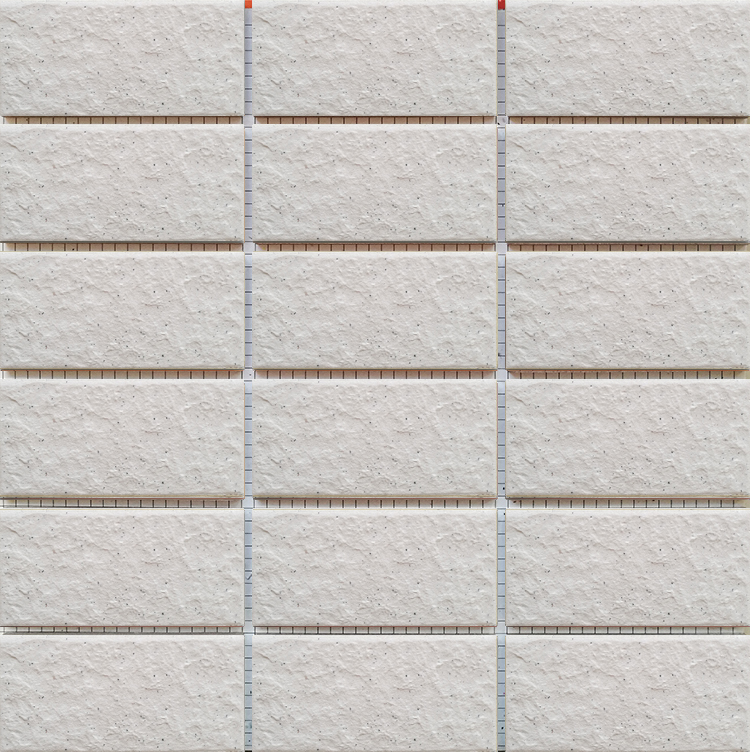 4595外墙砖彩码砖纸皮砖浅粉色风沙纹通体砖物业专供多色齐全
