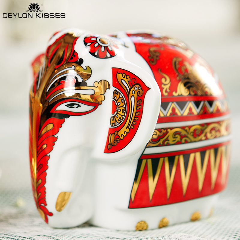 Ceylon Kisses锡兰红茶原装进口高端瓷象礼盒茶叶斯里兰卡RAJA
