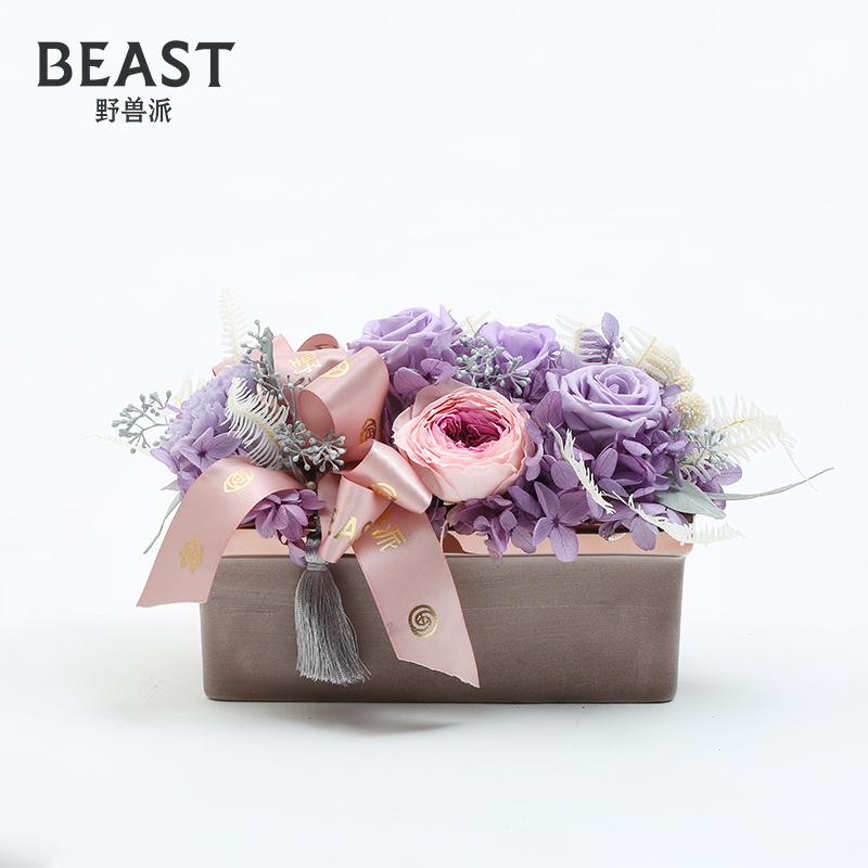 the beast/野兽派 刘涛同款 抱抱你/爱的冠冕永生花瓶