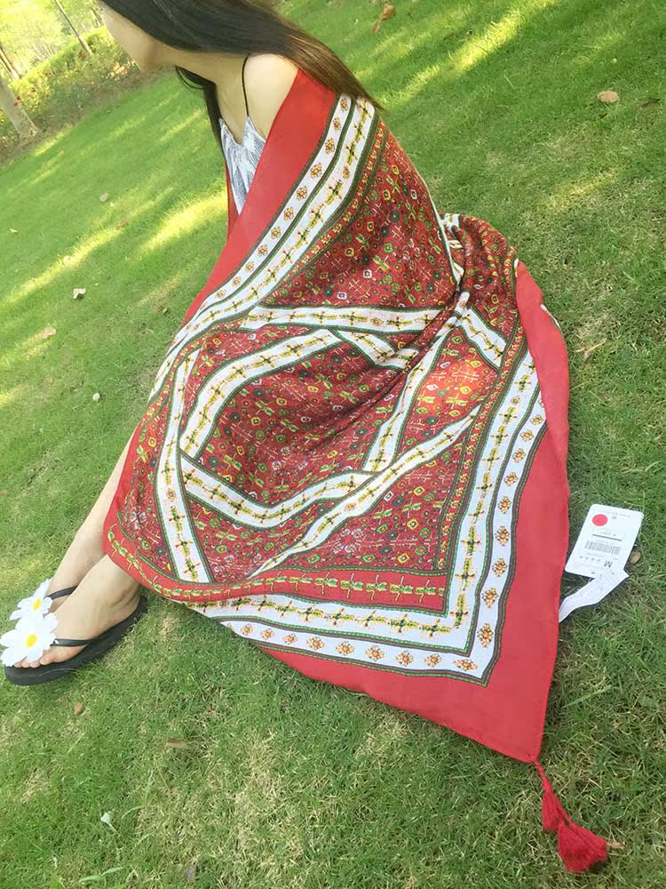 正品[流苏披肩]别样风情流苏披肩评测 流苏围巾