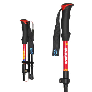 户外折叠登山杖