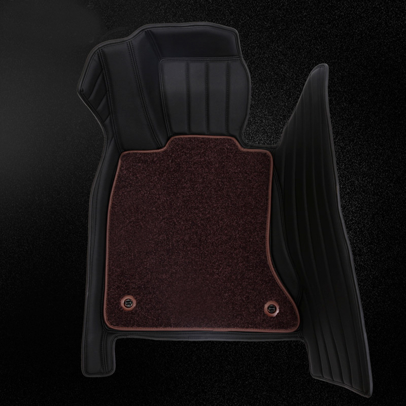 迪包围皮革保时捷真皮专用汽车脚垫帕拉梅拉卡