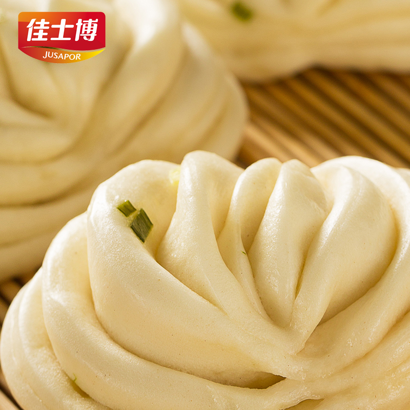 jusapor/佳士博 葱油花卷 北方速冻面食早餐批发约60个/袋1.5kg