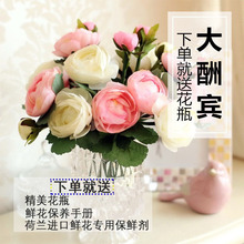 办公室家庭送4次每周一花同城速递套餐北京全国 鲜花包月一周一花