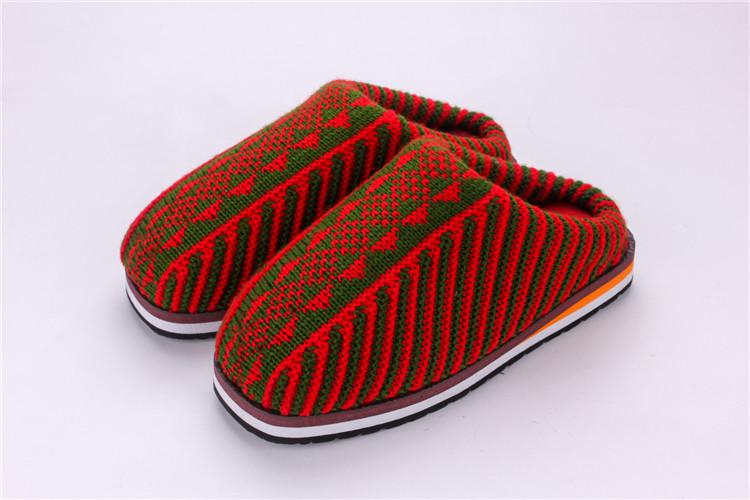 正品[男士毛线拖鞋]男士毛线拖鞋花样评测 毛线