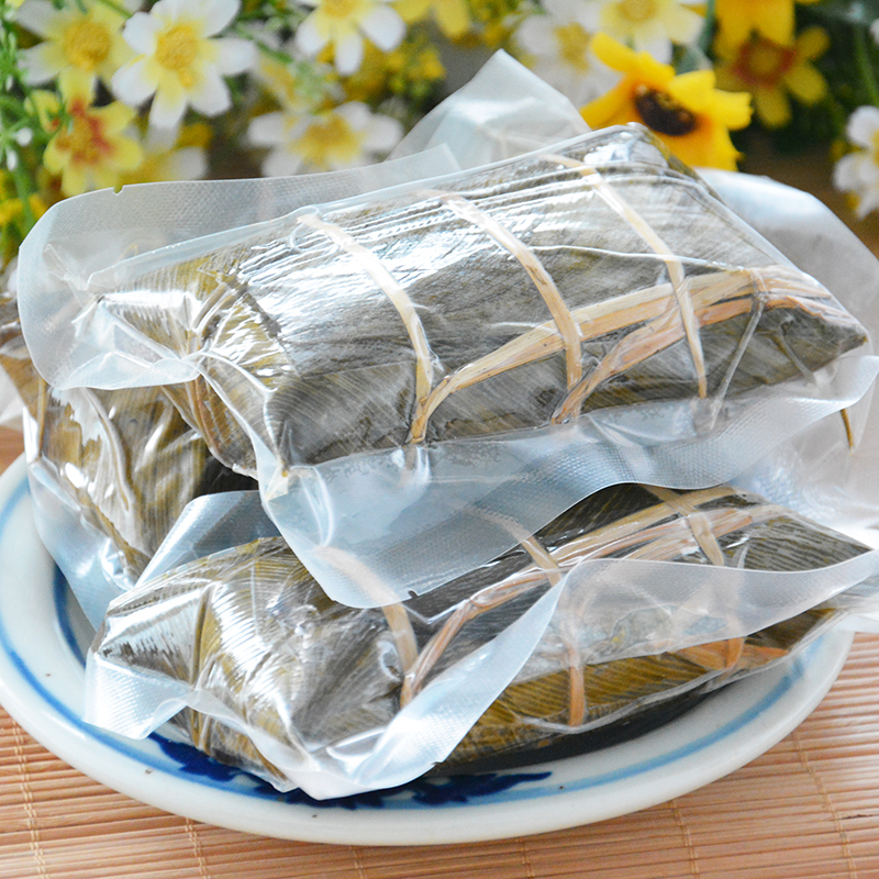 贵州望谟布依族棕中之棕 糯食家乡 粽粑 枕头粑 过年必备食品