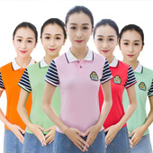 职业装 教师服 夏季幼儿园教师园服幼师老师工作服t恤夏装