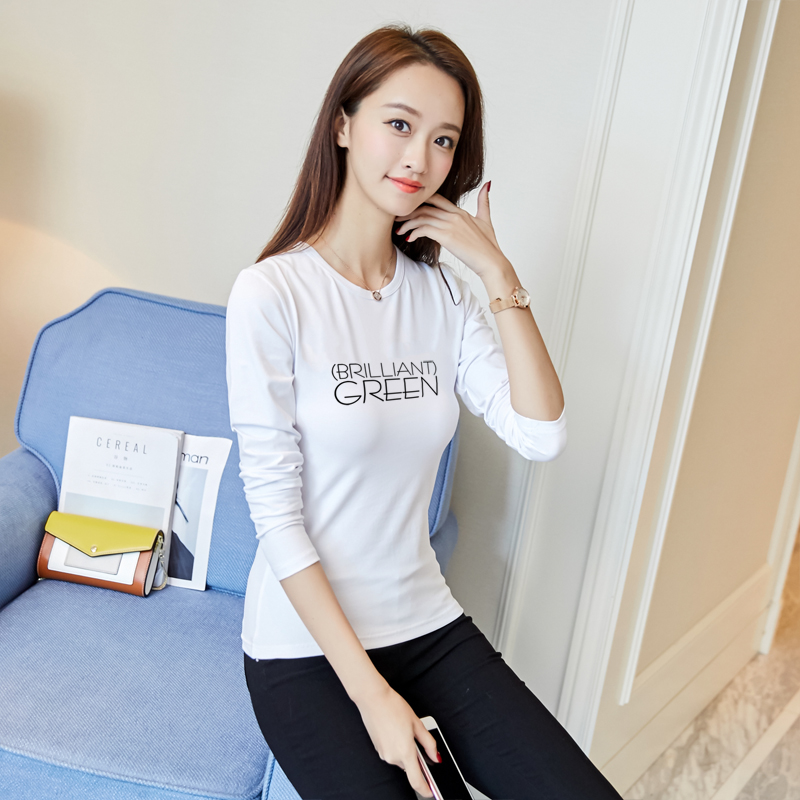 推荐最新秋衣长袖女新款 外穿秋衣女长袖新款