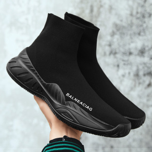 冬季加绒高帮鞋男鞋