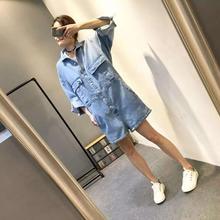 工装 休闲宽松显瘦连衣裤 短裤 女2017夏装 连身裤 欧美短袖 牛仔连体裤