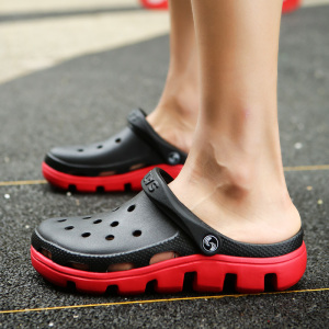 男士洞洞鞋休闲拖鞋