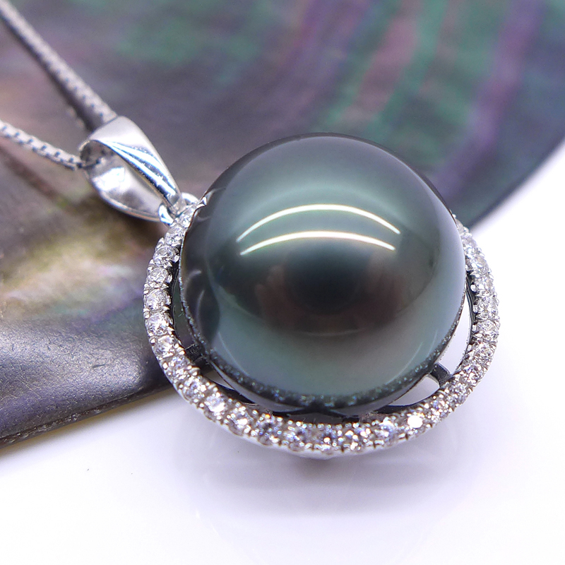 正品[黑珍珠 吊坠]珂兰黑珍珠吊坠评测 黑珍珠图