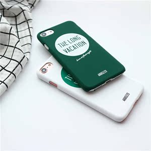 原创文艺范简单iPhone7手机壳6s苹果Plus保护
