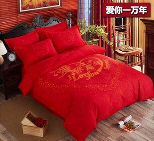 家纺全棉四件套纯棉1.8m床床品夏季被套床单神秘庄园