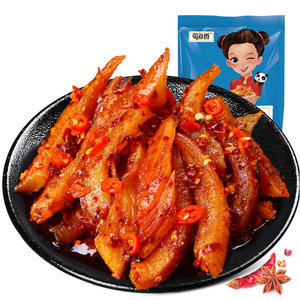 蜀道香麻辣鱿鱼条100g