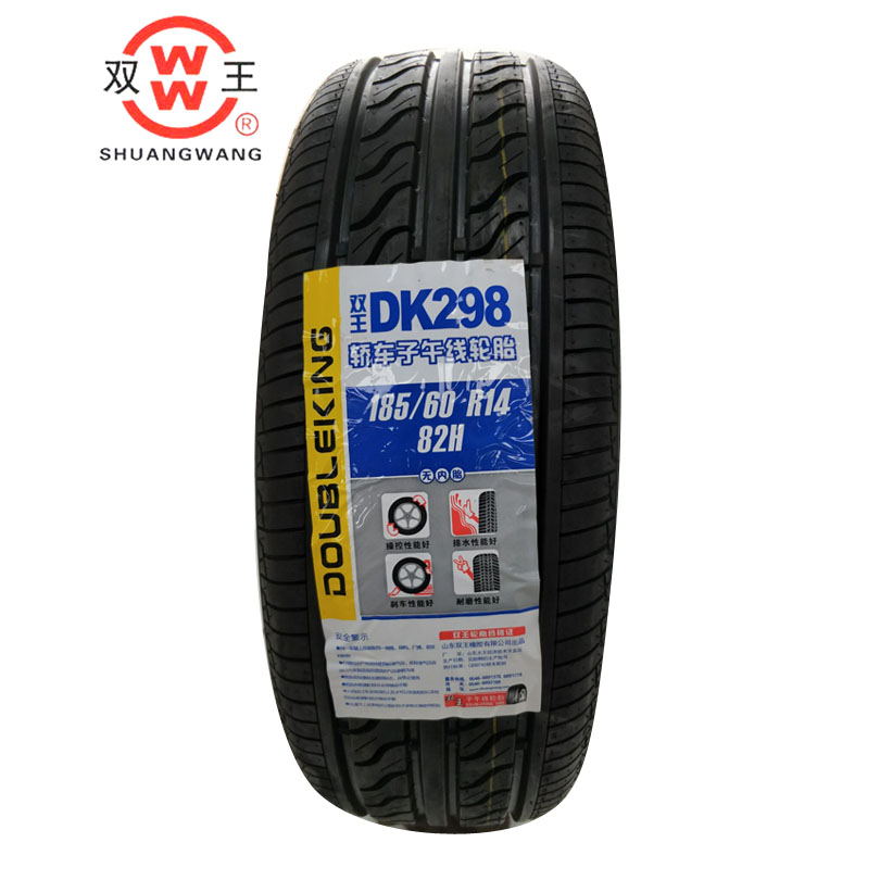 双王dk298 185/60r14 82h汽车轮胎适配捷达新赛奇瑞爱丽舍赛欧