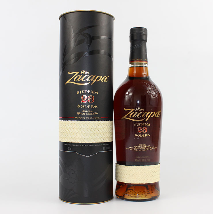 zacapa 萨凯帕23年朗姆酒索莱拉优质珍藏朗姆酒 750ml