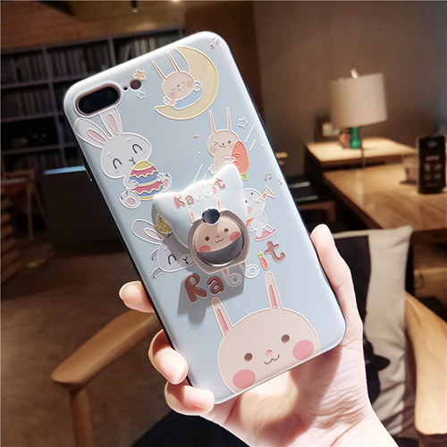 卡通兔子oppoR11手机壳硅胶全包r11plus小清