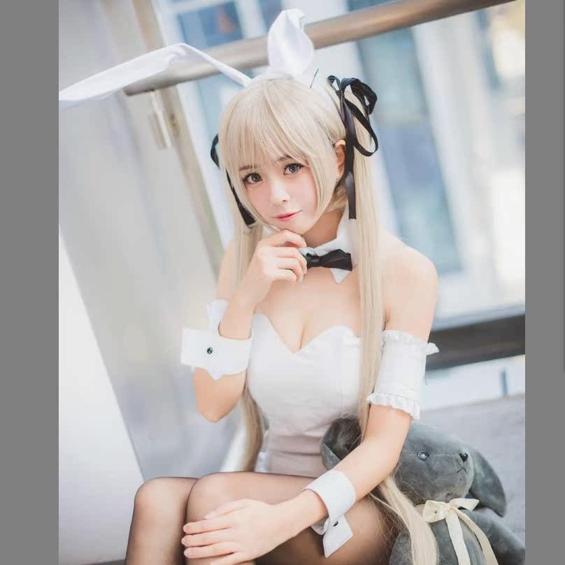 穹妹兔女郎cos缘之空动漫女仆装cosplay服