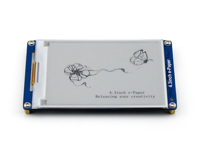 微雪 4.3寸 电子墨水屏 模块 LCD显示模块 支持
