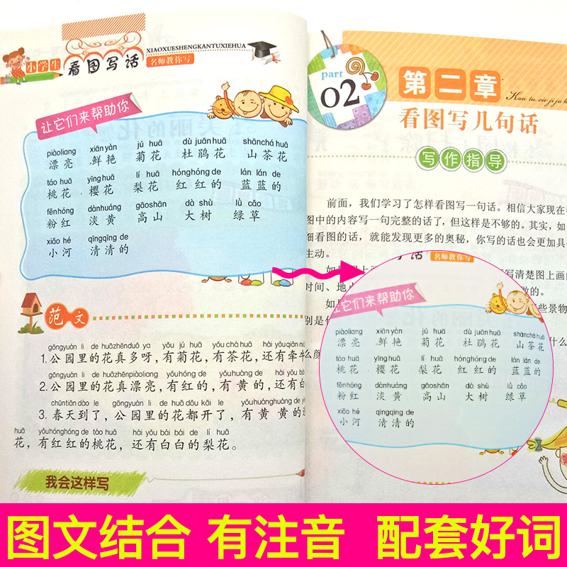 小学生注音版作文书看图写话一年级黄冈作文1-2-3年级看图说话训练二年级作文大全三年级好词好句好段小学生作文起步课外儿童书籍怎么样,乐乐趣图书专营店好吗, 宜购网"小学生注音版作文书看图写话一年级黄冈作文1-2-3年级看图说话训练二年级作文大全三年级好词好句好段小学生作文起步课外儿童书籍"由淘宝商家"乐乐趣图书专营店"提供,淘宝价51.