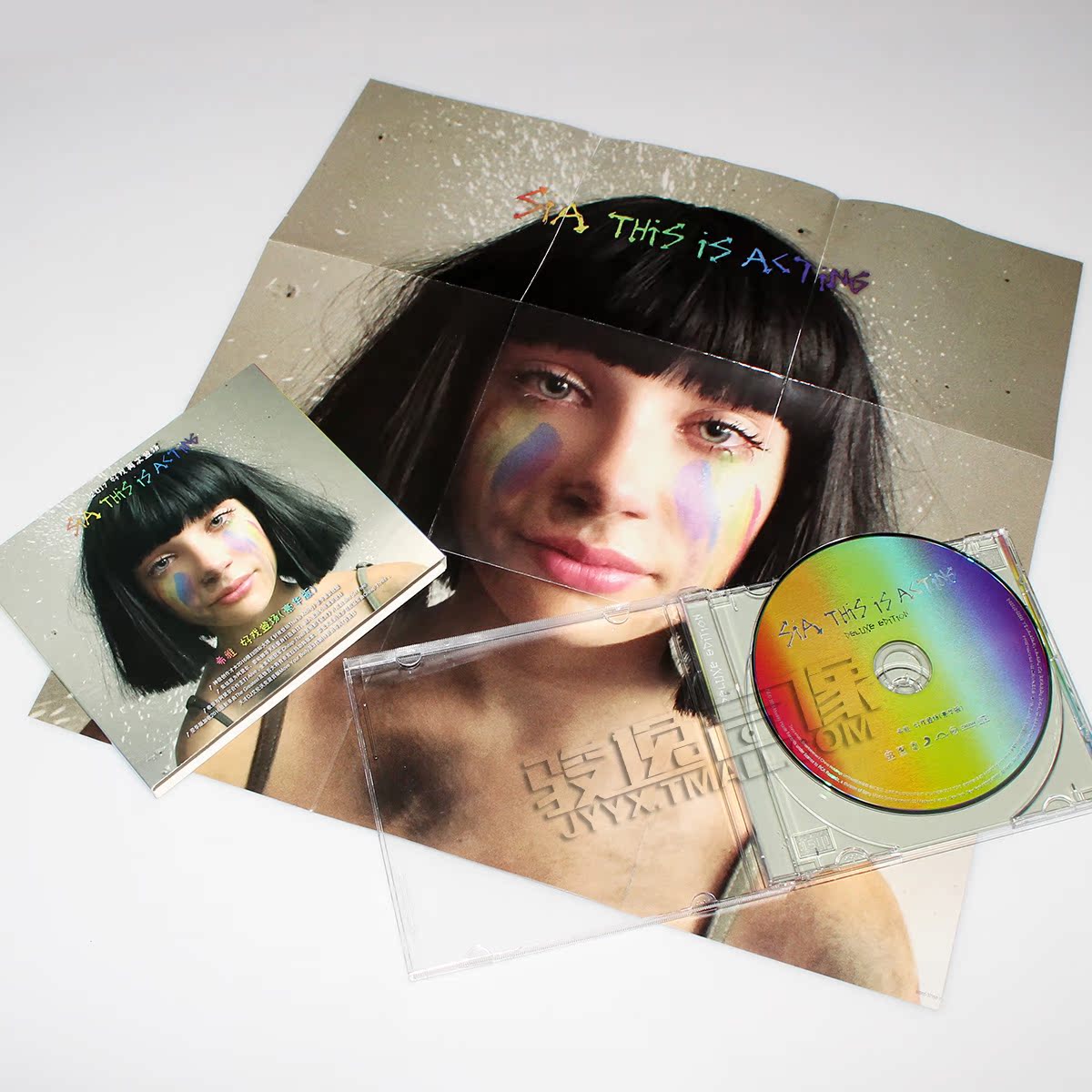 正版 希雅新专辑 豪华版 sia this is acting deluxe edition cd