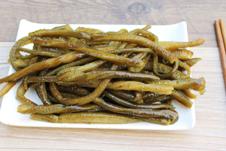 南极海茸丝海笋海藻干货南极冰藻海菜裙带素食凉拌菜海茸条250g